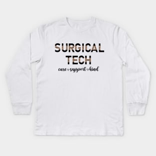 Surgical tech Kids Long Sleeve T-Shirt